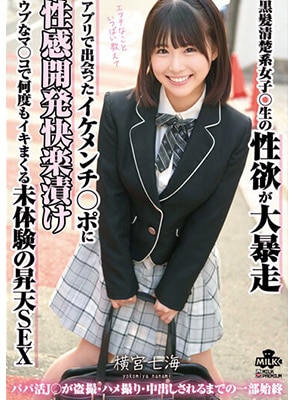 MILK-140 เย็ดนักเรียนสาวแสนน่ารักคาชุด Nanami Yokomiya